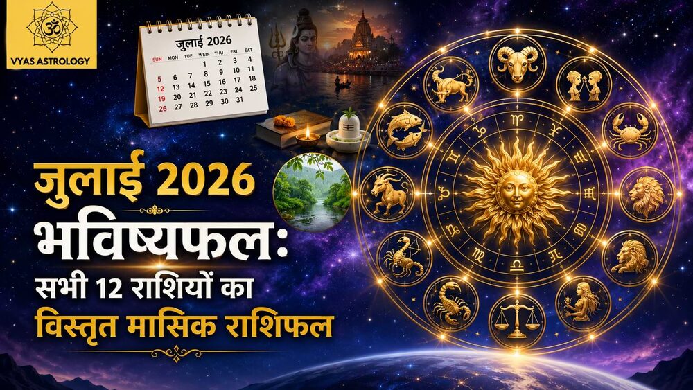 जुलाई 2026 मासिक राशिफल: सभी 12 राशियों के लिए प्रभाव