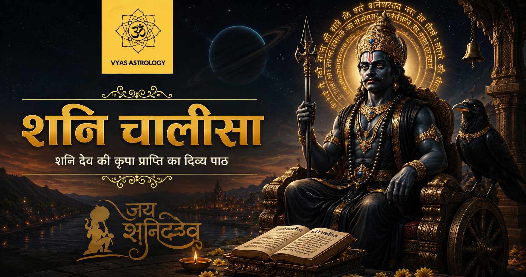 श्री शनि चालीसा (Shani Chalisa) - Vyas Astrology